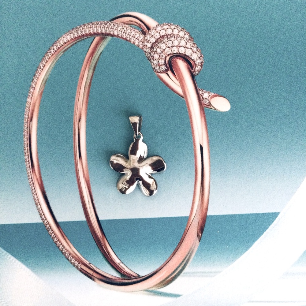 925 Silver Plumeria
๐ธ Pendant with CZ center.15mm - Picture 2 of 3
